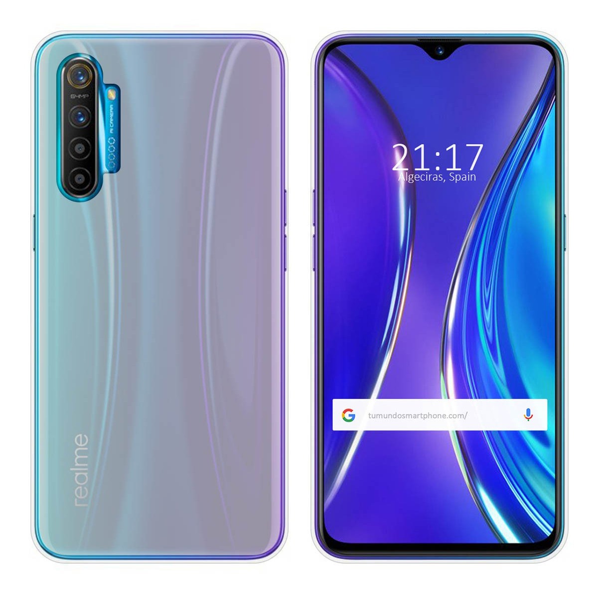 Funda Gel Tpu para Realme X2  Color Transparente
