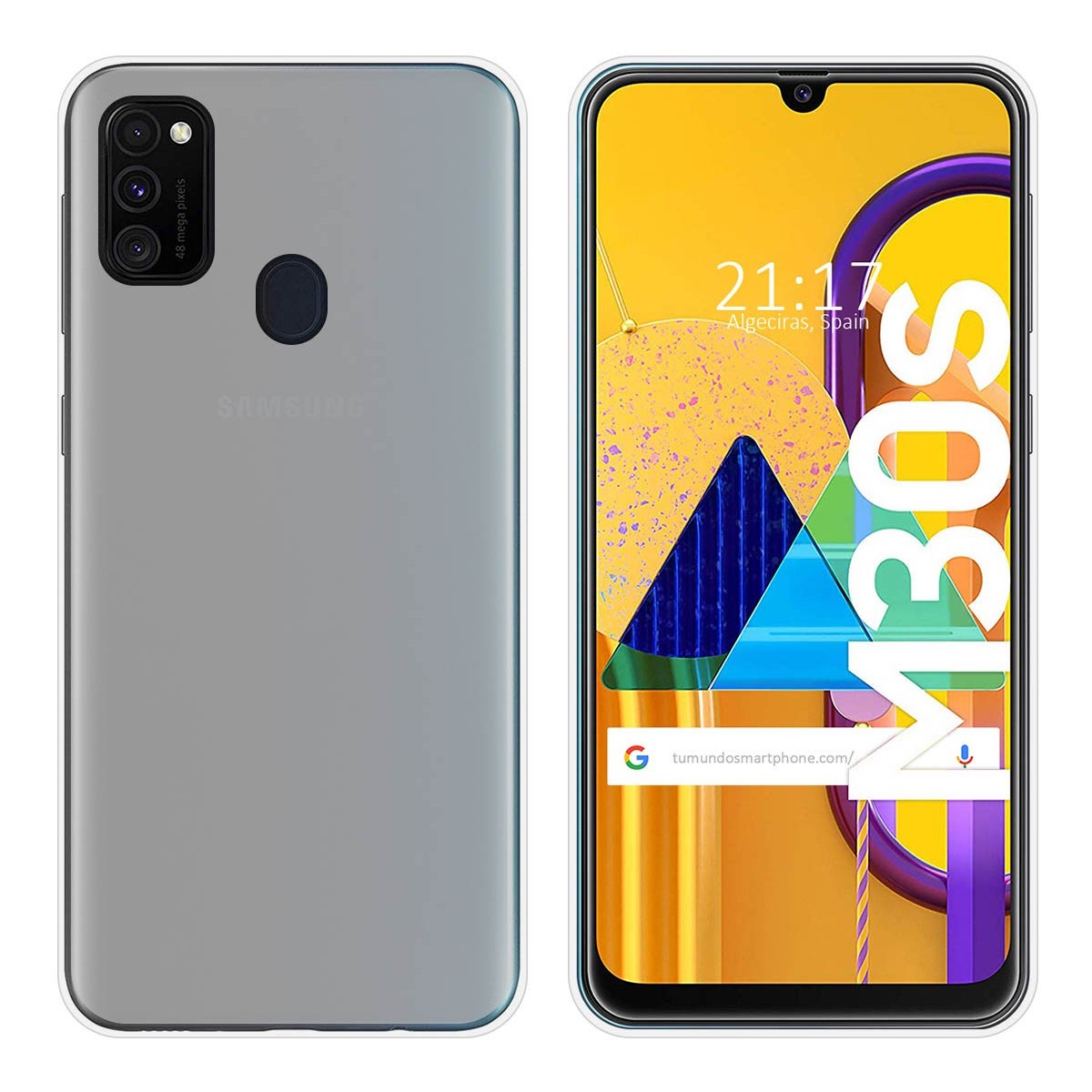 Funda Gel Tpu para Samsung Galaxy M30s / M21  Color Transparente