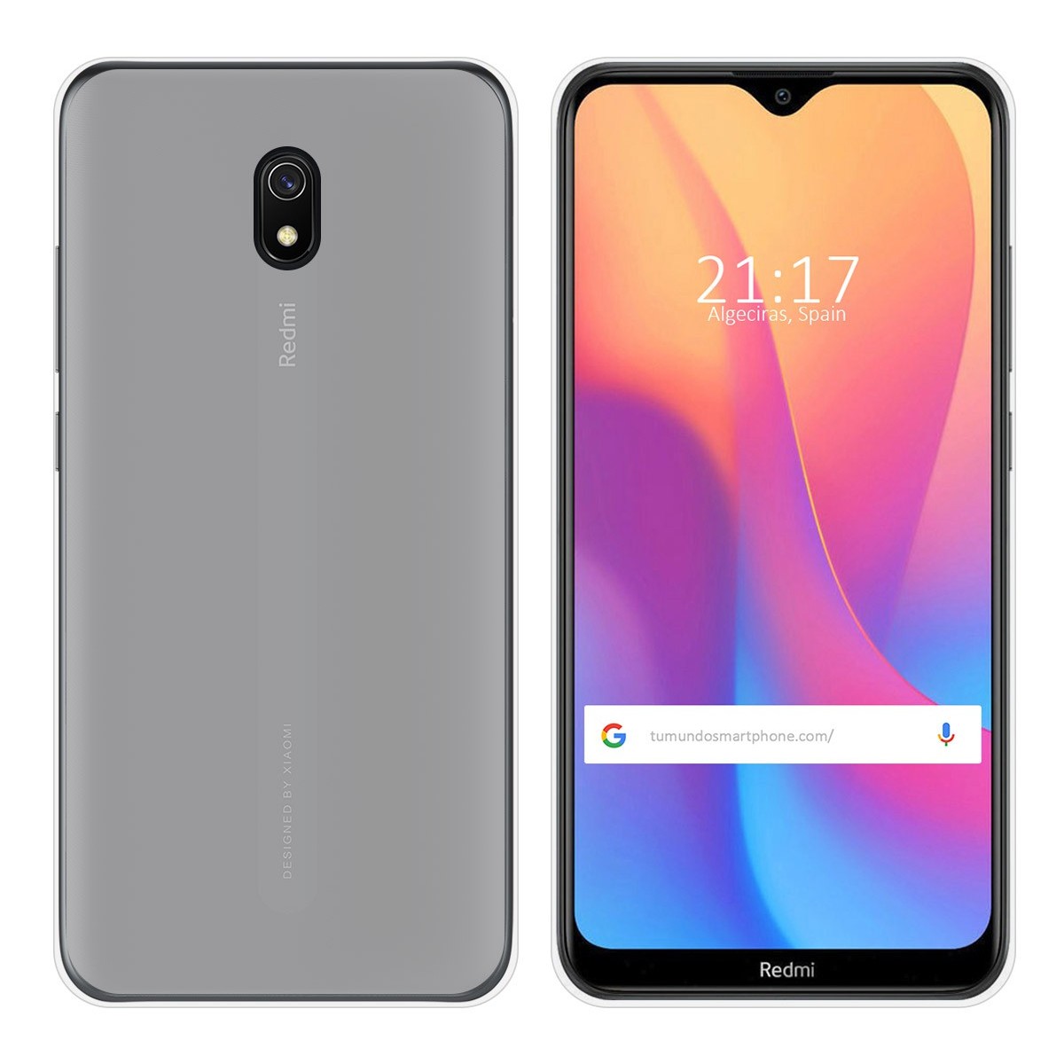 Funda Gel Tpu para Xiaomi Redmi 8A Color Transparente