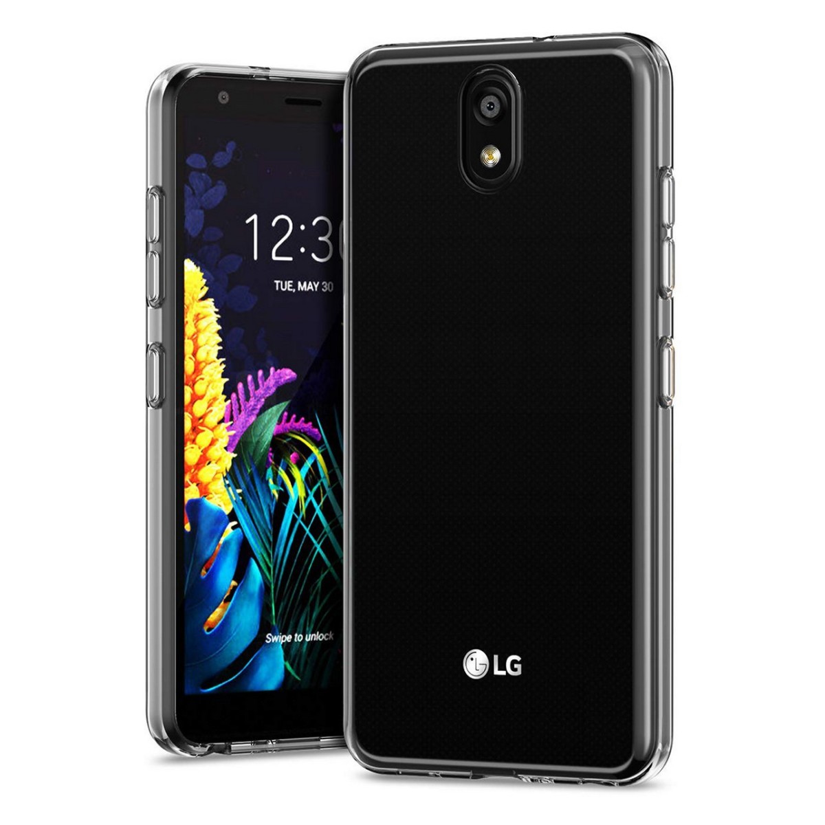 Funda Gel Tpu Fina Ultra-Thin 0,5mm Transparente para Lg K30