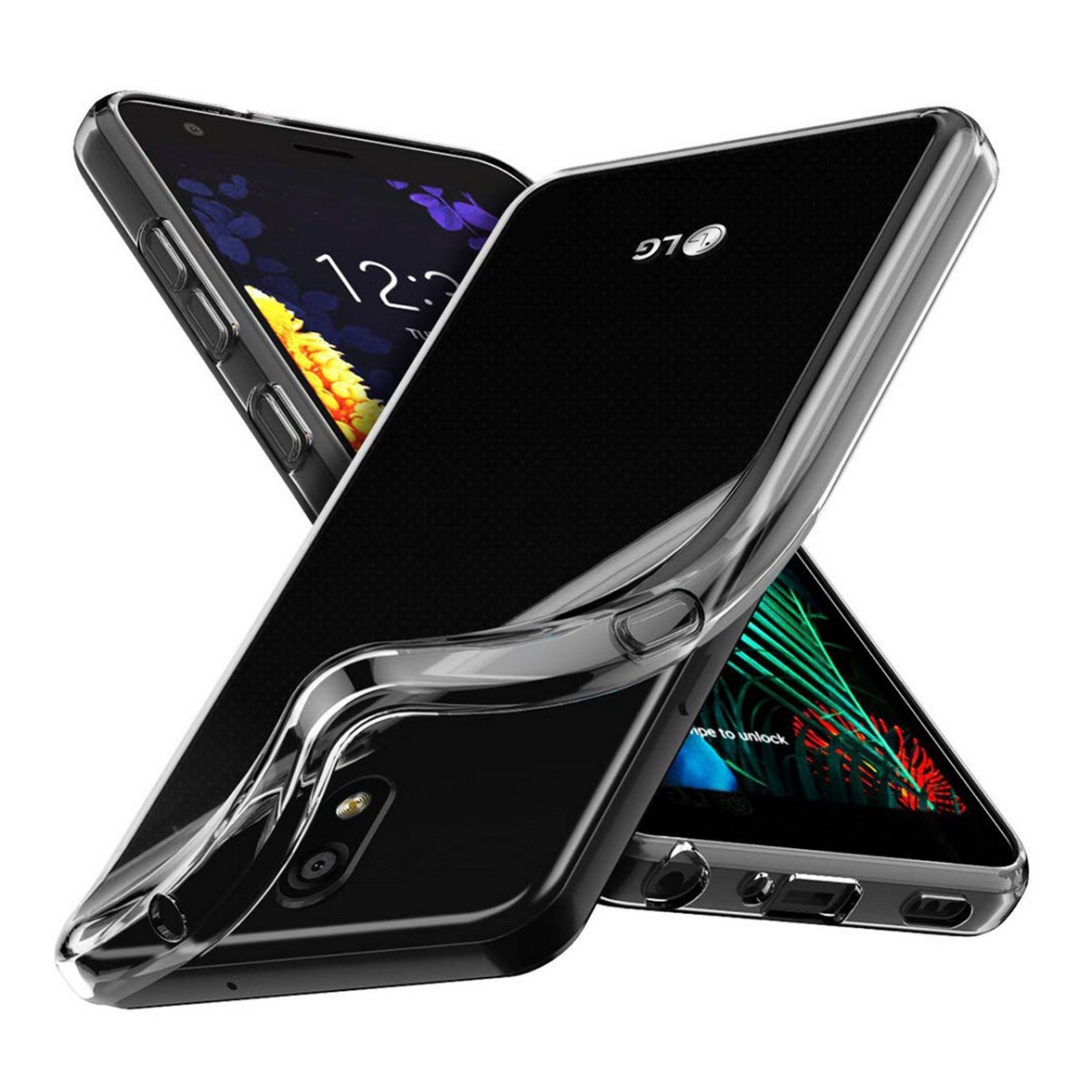 Funda Gel Tpu Fina Ultra-Thin 0,5mm Transparente para Lg K30