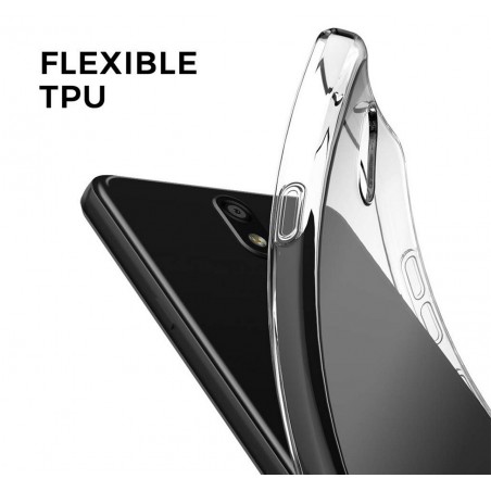 Funda Gel Tpu Fina Ultra-Thin 0,5mm Transparente para Lg K30