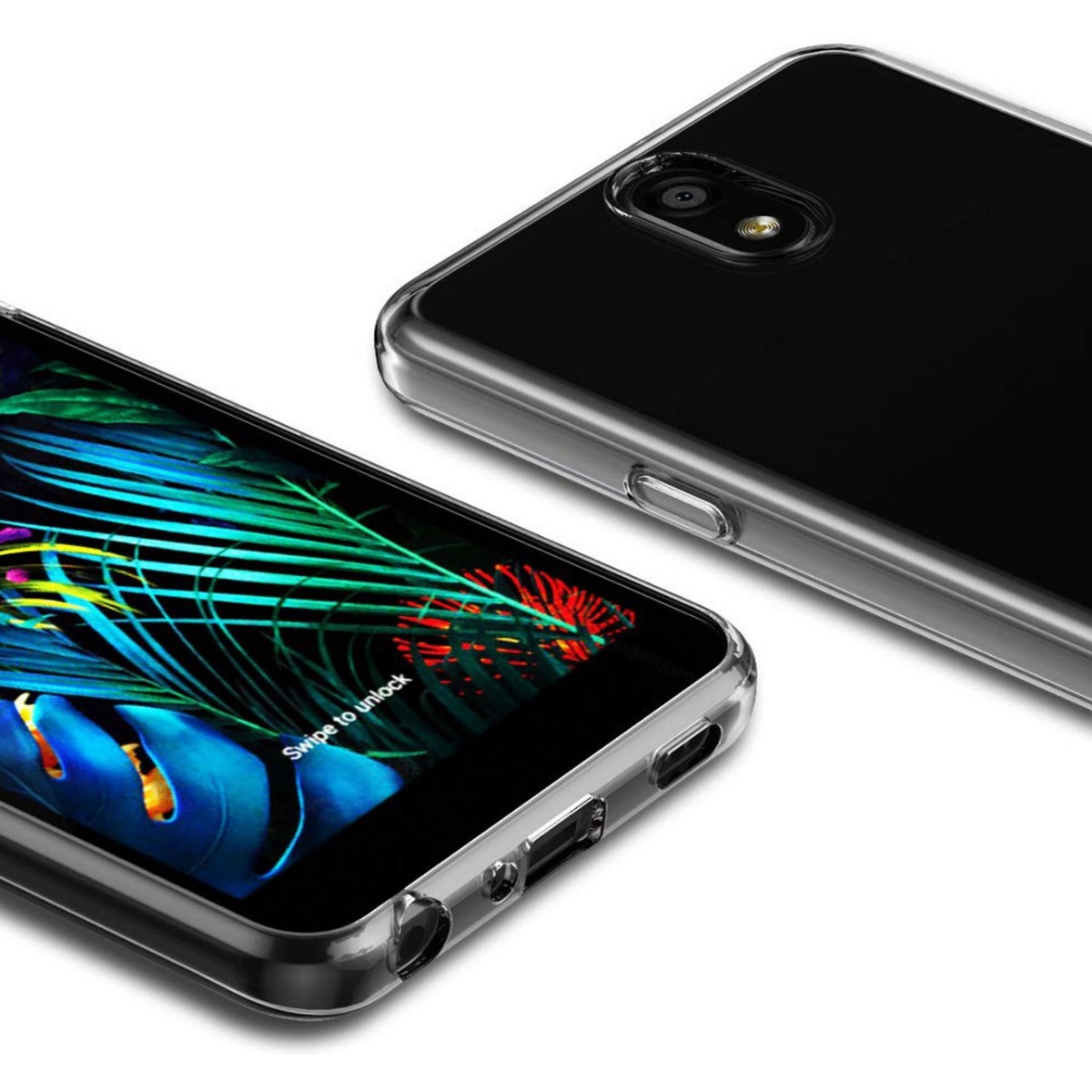 Funda Gel Tpu Fina Ultra-Thin 0,5mm Transparente para Lg K30