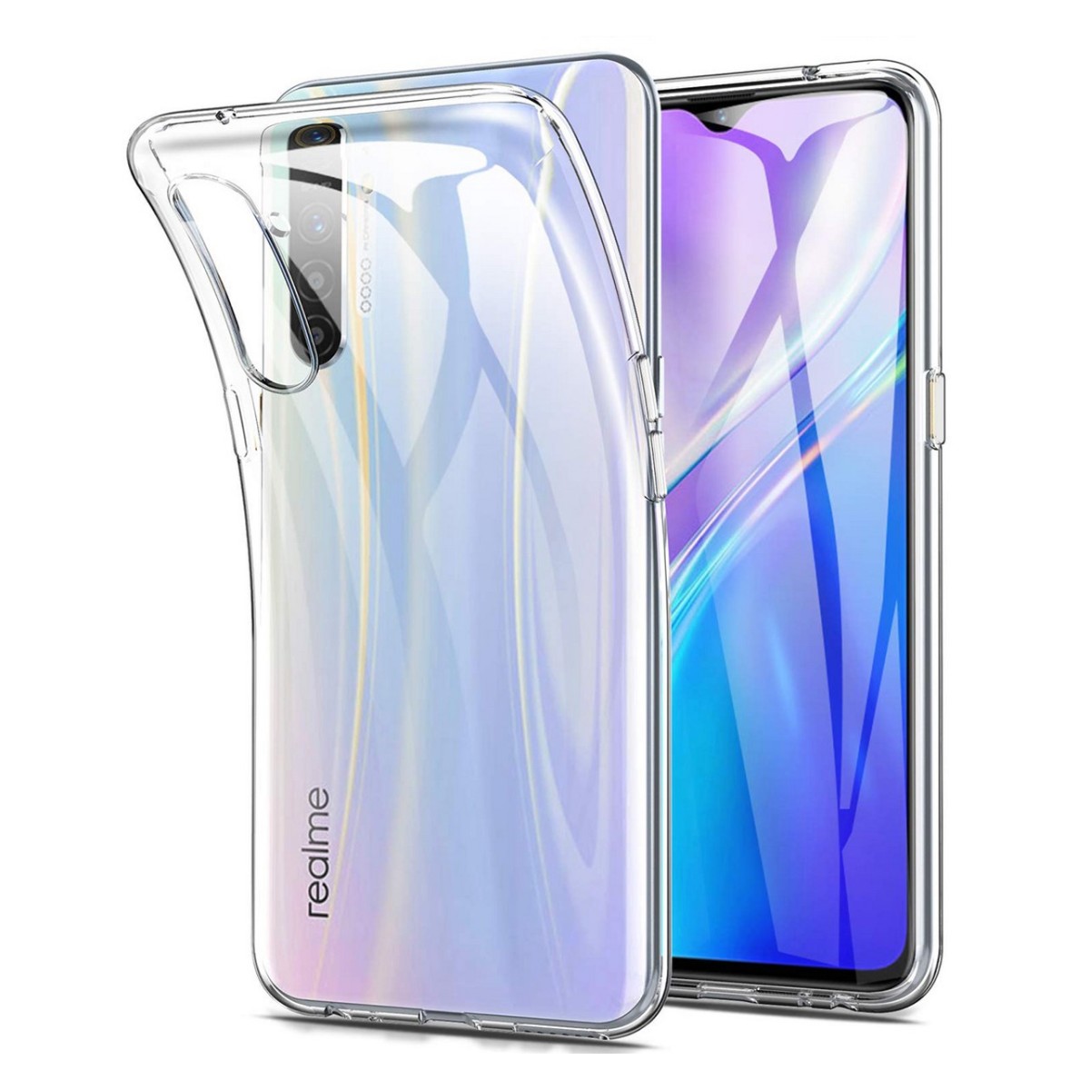 Funda Gel Tpu Fina Ultra-Thin 0,5mm Transparente para Realme X2