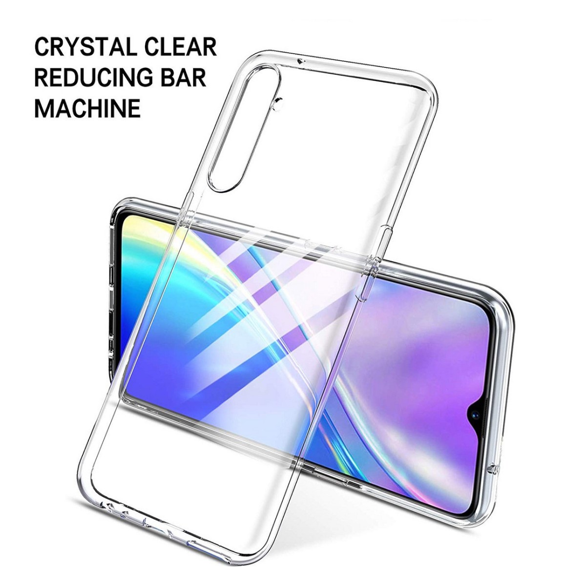 Funda Gel Tpu Fina Ultra-Thin 0,5mm Transparente para Realme X2