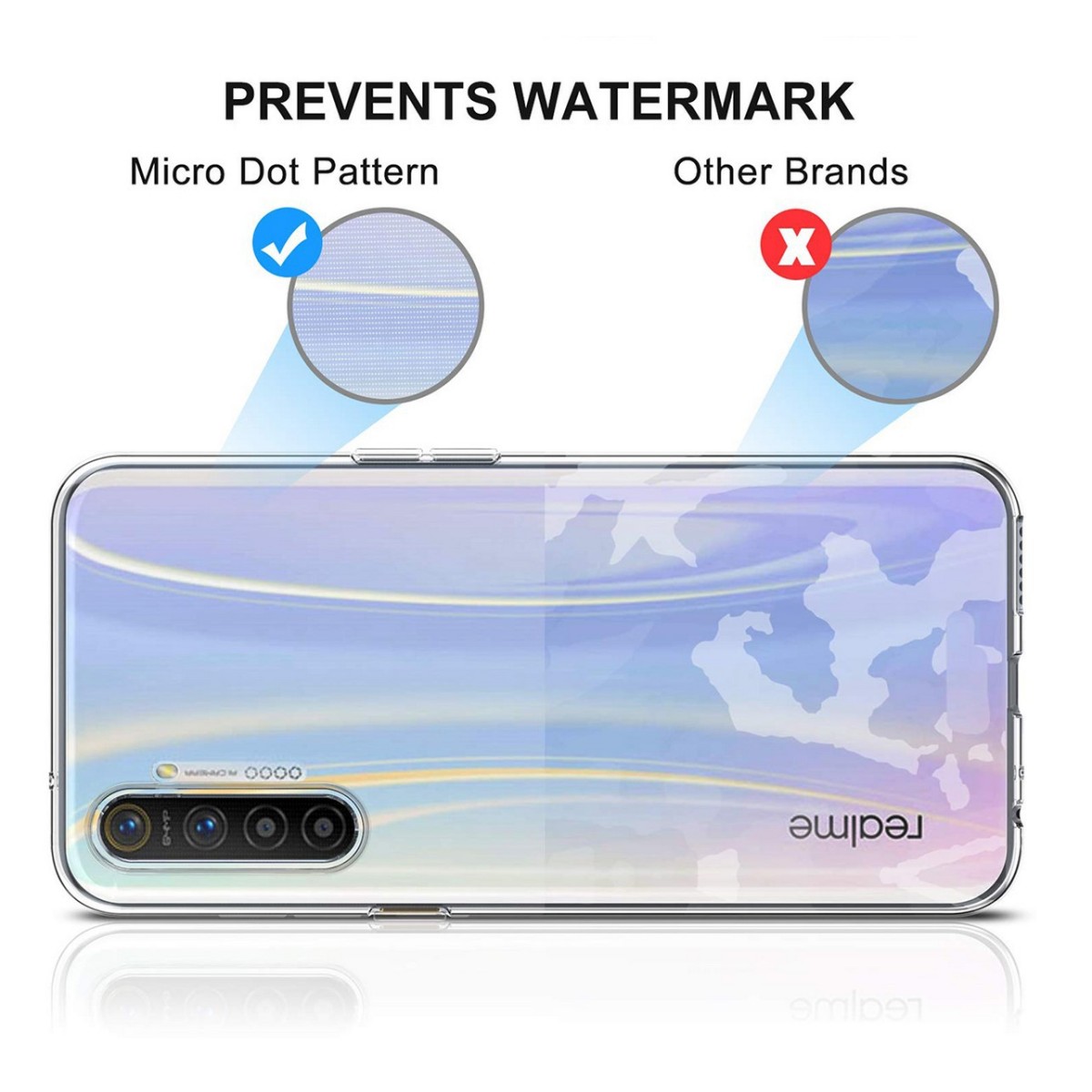 Funda Gel Tpu Fina Ultra-Thin 0,5mm Transparente para Realme X2
