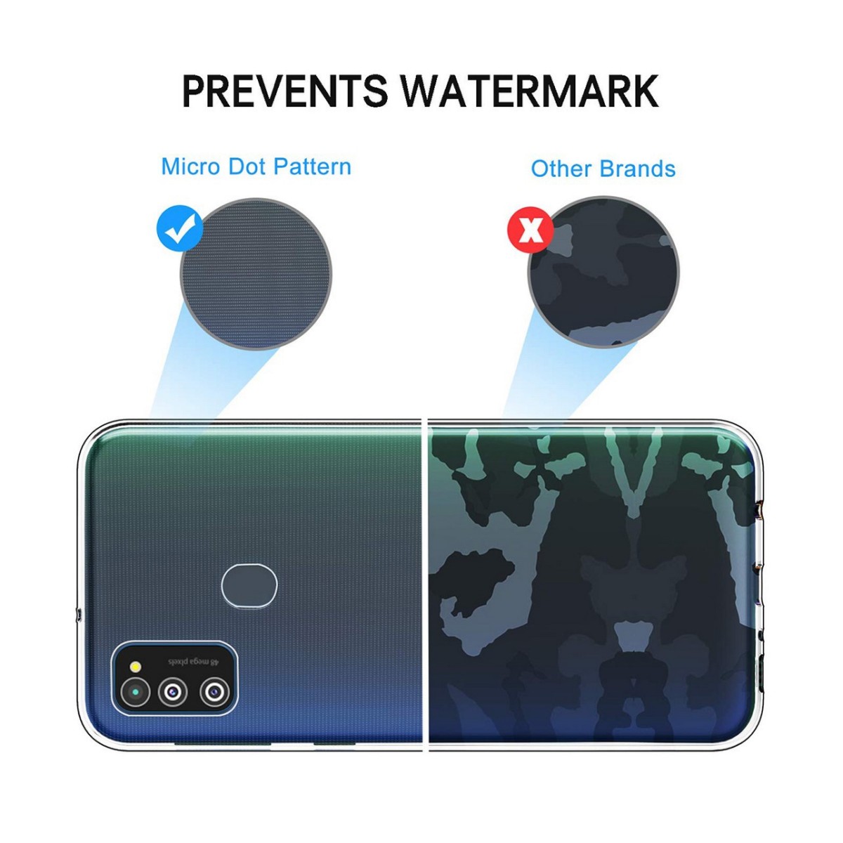 Funda Gel Tpu Fina Ultra-Thin 0,5mm Transparente para Samsung Galaxy M30s / M21