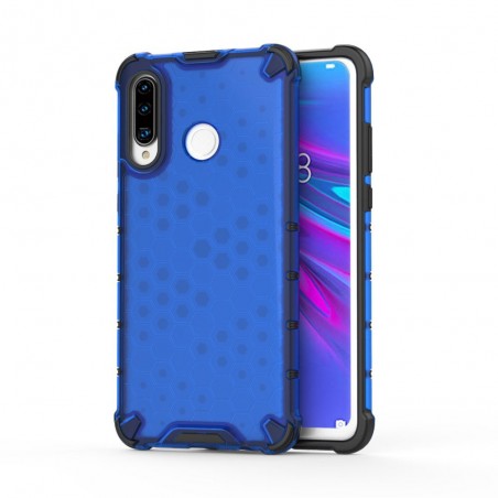 Funda Tipo Honeycomb Armor (Pc+Tpu) Azul para Huawei P30 Lite