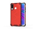 Funda Tipo Honeycomb Armor (Pc+Tpu) Roja para Huawei P30 Lite