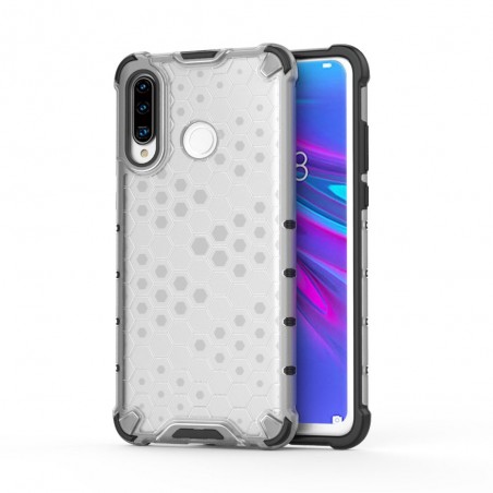 Funda Tipo Honeycomb Armor (Pc+Tpu) Transparente para Huawei P30 Lite