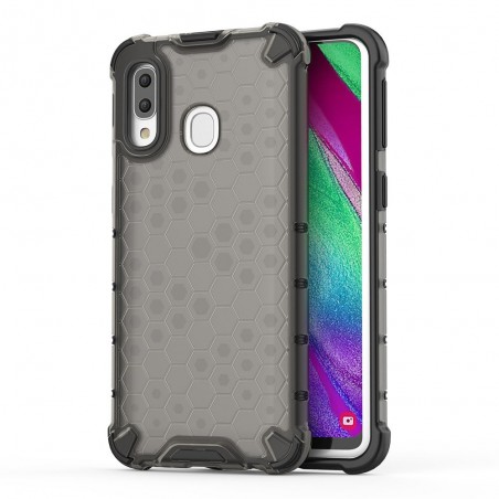 Funda Tipo Honeycomb Armor (Pc+Tpu) Gris para Samsung Galaxy A40