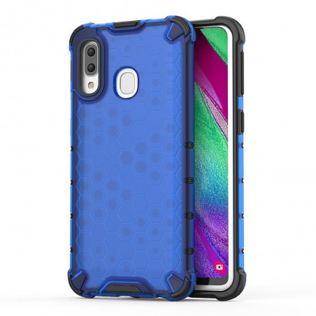 Funda Tipo Honeycomb Armor (Pc+Tpu) Azul para Samsung Galaxy A40