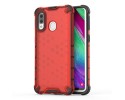 Funda Tipo Honeycomb Armor (Pc+Tpu) Roja para Samsung Galaxy A40