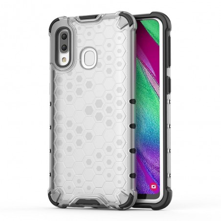 Funda Tipo Honeycomb Armor (Pc+Tpu) Transparente para Samsung Galaxy A40