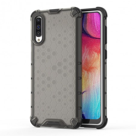 Funda Tipo Honeycomb Armor (Pc+Tpu) Gris para Samsung Galaxy A50 / A50s / A30s