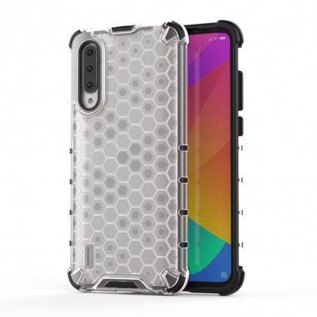 Funda Tipo Honeycomb Armor (Pc+Tpu) Transparente para Xiaomi Mi A3