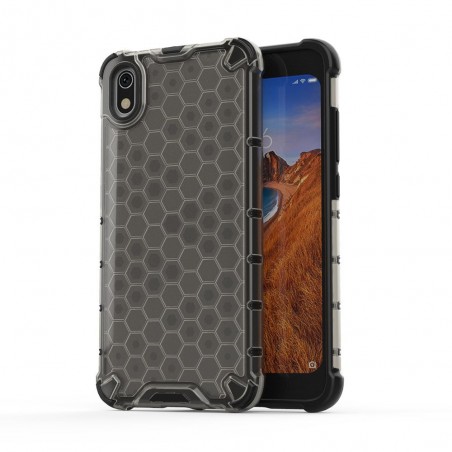 Funda Tipo Honeycomb Armor (Pc+Tpu) Gris para Xiaomi Redmi 7A