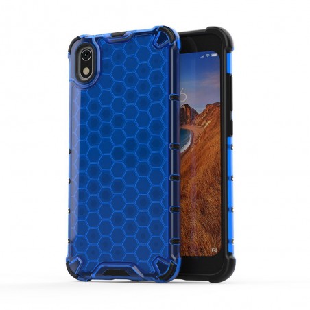 Funda Tipo Honeycomb Armor (Pc+Tpu) Azul para Xiaomi Redmi 7A