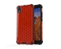 Funda Tipo Honeycomb Armor (Pc+Tpu) Roja para Xiaomi Redmi 7A