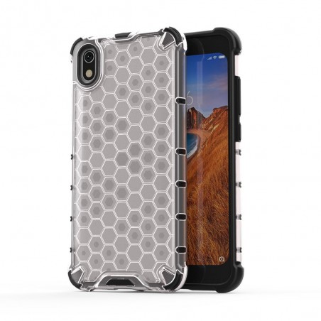 Funda Tipo Honeycomb Armor (Pc+Tpu) Transparente para Xiaomi Redmi 7A