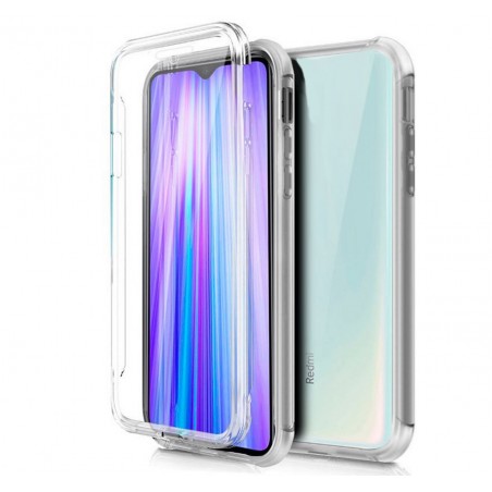 Funda Completa Transparente Pc + Tpu Full Body 360 para Xiaomi Redmi Note 8 (2019/2021)