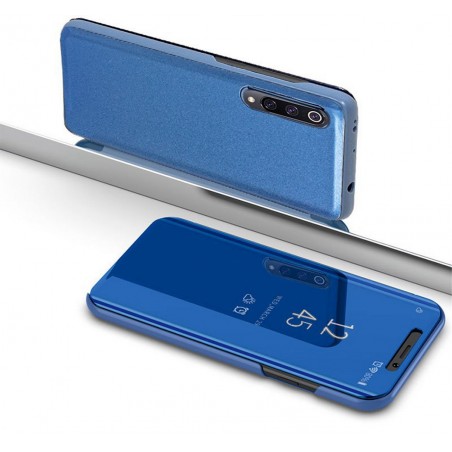 Funda Flip Cover Clear View para Xiaomi Redmi Note 8 (2019/2021) color Azul