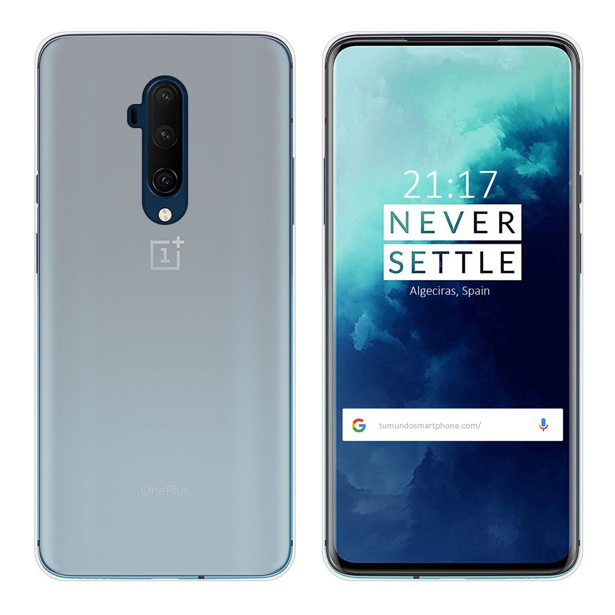 Funda Gel Tpu para Oneplus 7T Pro Color Transparente