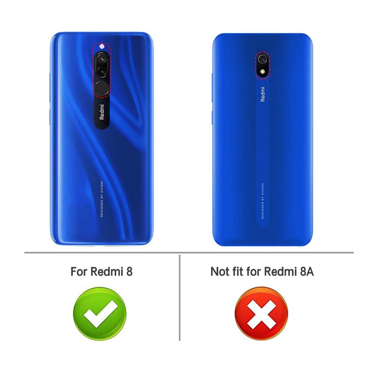 Funda Gel Tpu Fina Ultra-Thin 0,5mm Transparente para Xiaomi Redmi 8