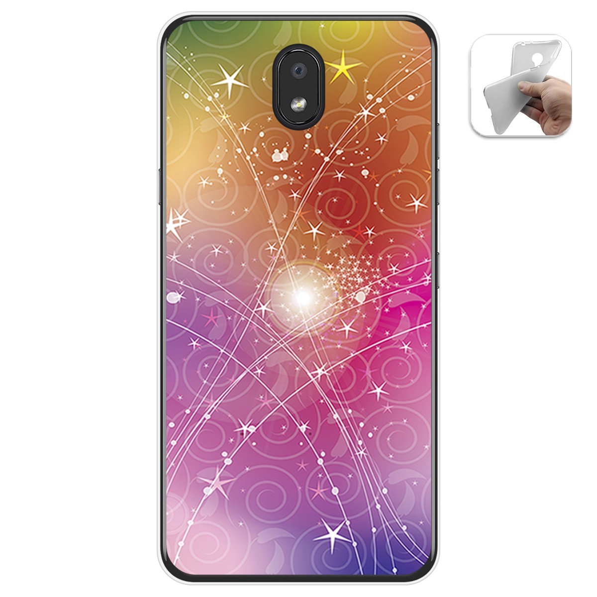 Funda Gel Tpu para Lg K30 diseño Abstracto Dibujos