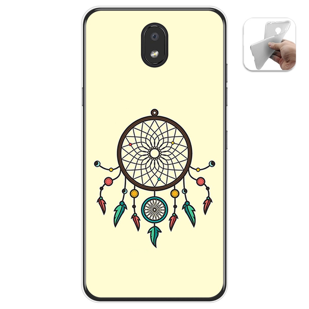Funda Gel Tpu para Lg K30 diseño Atrapasueños Dibujos