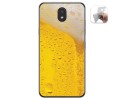Funda Gel Tpu para Lg K30 diseño Cerveza Dibujos