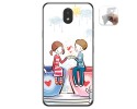 Funda Gel Tpu para Lg K30 diseño Café Dibujos