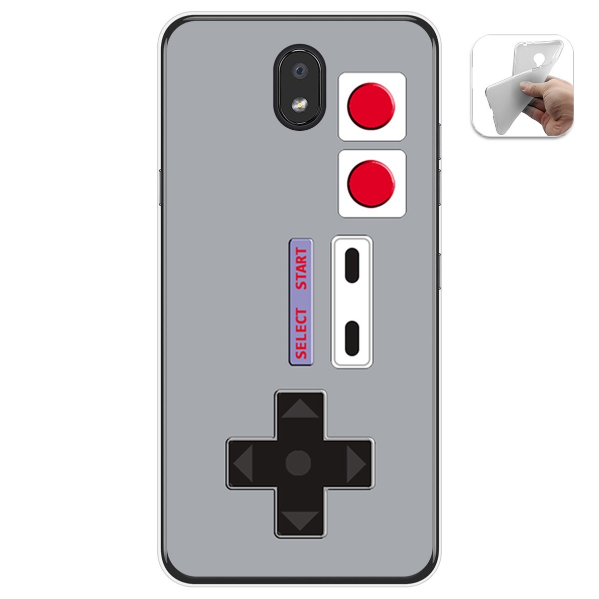 Funda Gel Tpu para Lg K30 diseño Consola Dibujos