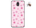 Funda Gel Tpu para Lg K30 diseño Flores Dibujos
