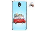 Funda Gel Tpu para Lg K30 diseño Furgoneta Dibujos
