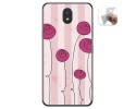 Funda Gel Tpu para Lg K30 diseño Flores Vintage Dibujos