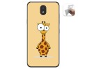 Funda Gel Tpu para Lg K30 diseño Jirafa Dibujos
