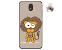 Funda Gel Tpu para Lg K30 diseño Leon Dibujos