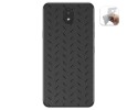 Funda Gel Tpu para Lg K30 diseño Metal Dibujos