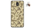Funda Gel Tpu para Lg K30 diseño Sand Camuflaje Dibujos