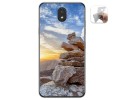 Funda Gel Tpu para Lg K30 diseño Sunset Dibujos