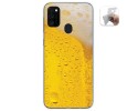 Funda Gel Tpu para Samsung Galaxy M30s / M21 diseño Cerveza Dibujos