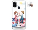 Funda Gel Tpu para Samsung Galaxy M30s / M21 diseño Café Dibujos