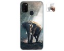 Funda Gel Tpu para Samsung Galaxy M30s / M21 diseño Elefante Dibujos