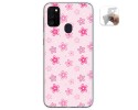 Funda Gel Tpu para Samsung Galaxy M30s / M21 diseño Flores Dibujos