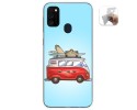 Funda Gel Tpu para Samsung Galaxy M30s / M21 diseño Furgoneta Dibujos