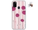 Funda Gel Tpu para Samsung Galaxy M30s / M21 diseño Flores Vintage Dibujos