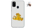 Funda Gel Tpu para Samsung Galaxy M30s / M21 diseño Leones Dibujos