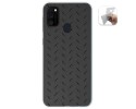 Funda Gel Tpu para Samsung Galaxy M30s / M21 diseño Metal Dibujos