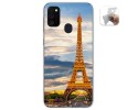 Funda Gel Tpu para Samsung Galaxy M30s / M21 diseño Paris Dibujos